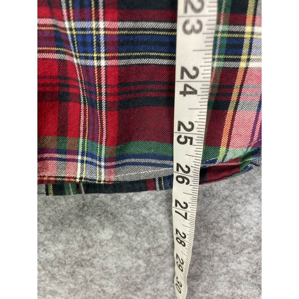 Ralph Lauren Shirt Boys Large 14-16 Plaid Button Down Long Sleeve Pony Embroider - Picture 5 of 9